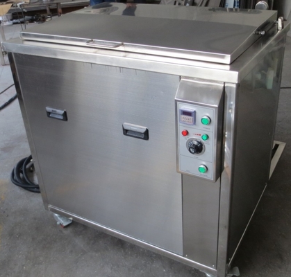 Double Tank Custom Ultrasonic Cleaner For Carburetors / Machine Parts Rinsing
