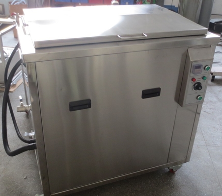 Double Tank Custom Ultrasonic Cleaner For Carburetors / Machine Parts Rinsing