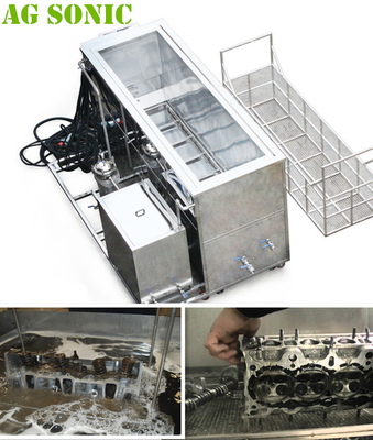 360L Ultrasonic Automotive Parts Cleaner 40khz For Cylinder Head