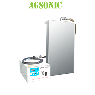 120 / 40 / 28khz Submersible Ultrasonic Transducer Cleaner Box With Generator