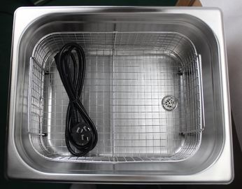 80c Heater 10L Ultrasonic Circuit Board Cleaner 30min Adjustable For Car Parts